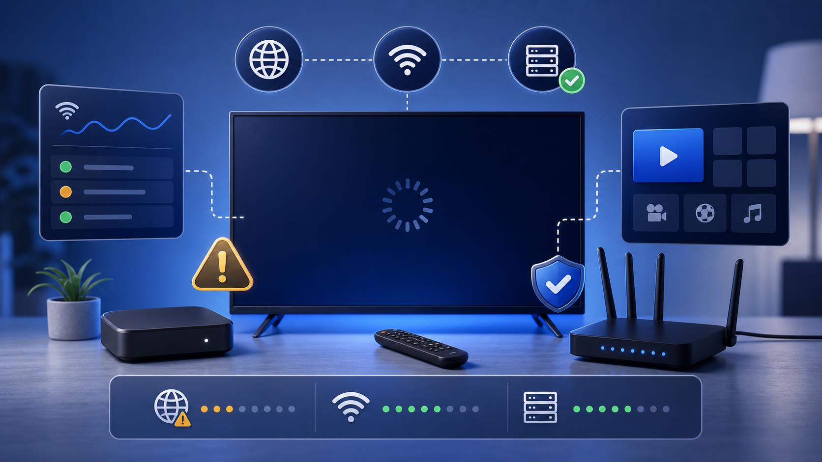 IPTV ei toimi -tarkistuslista IPTV Suomi Pro blogikuva